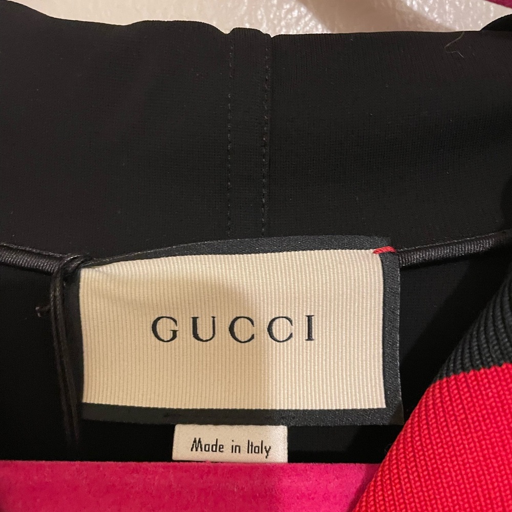 Gucci black Sherry line jersey hooded dress - Picture 8 of 8